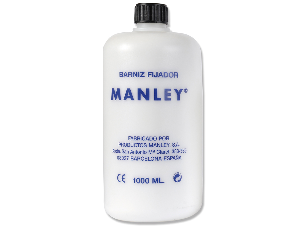 BARNIZ FIJATIVO MANLEY ACABADO BRILLANTE BOTE DE 1000 ML