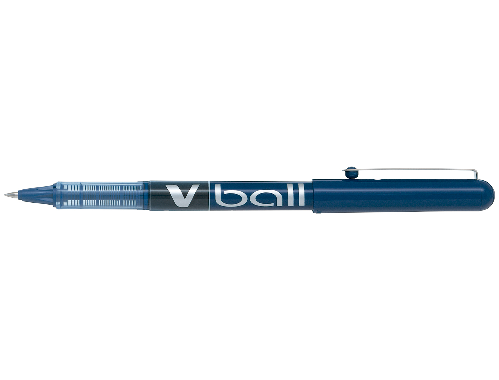 ROTULADOR PILOT ROLLER V-BALL AZUL 0.5 MM