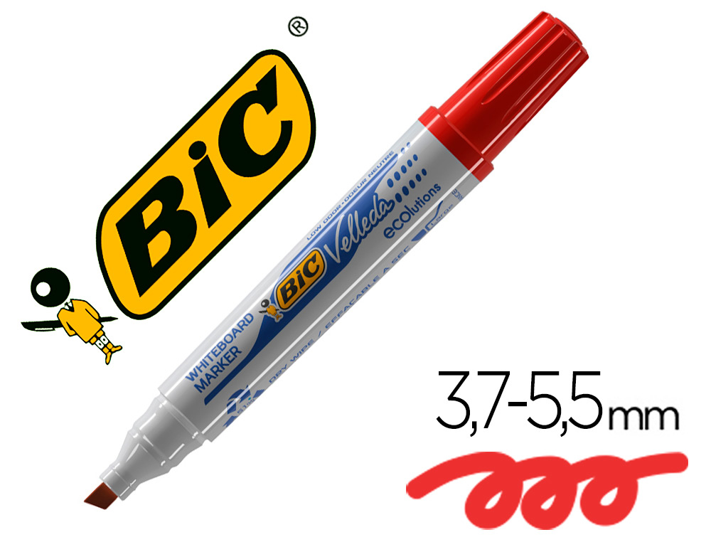 Tienda online con Rotulador permanente Bic Marking 2000 rojo