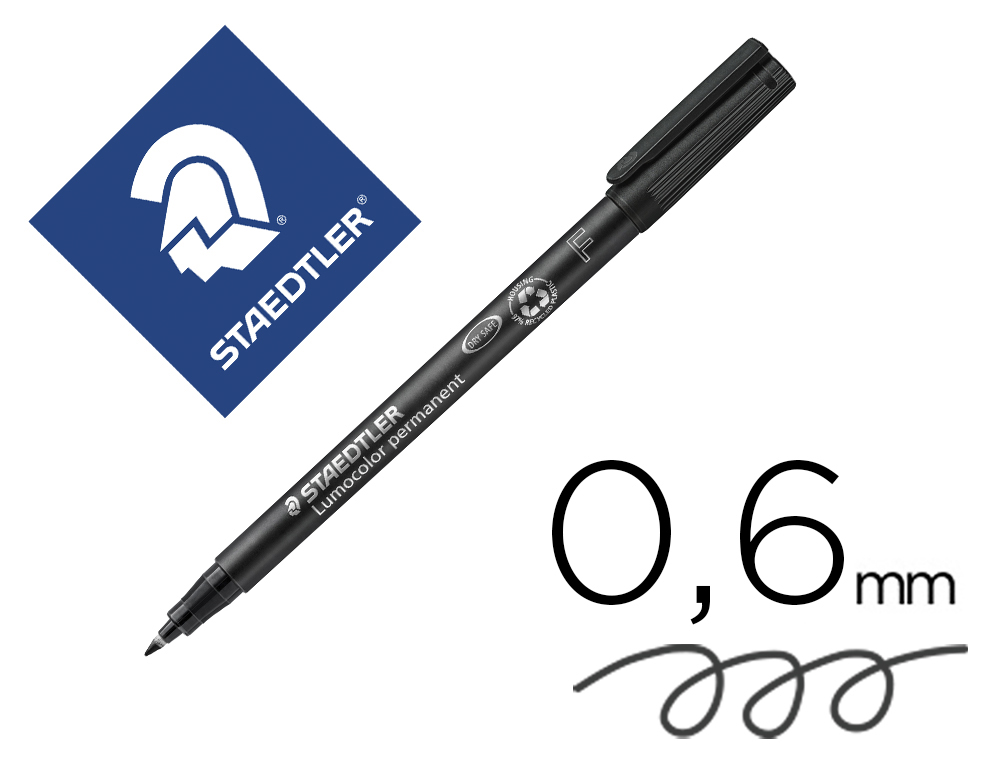 Rotulador staedtler doble punta de fibra 3200 estuche de 72