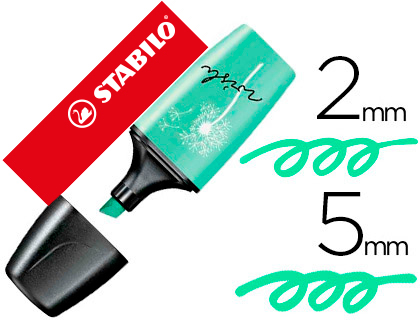 ROTULADOR STABILO BOSS MINI PASTEL LOVE PIZCA DE MENTA