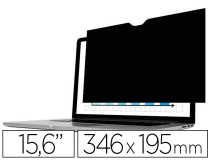 FILTRO PARA PANTALLA FELLOWES PRIVACIDAD 15.6