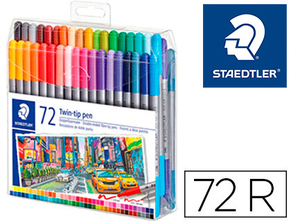 Staedtler rotulador permanente lumocolor punta fina «F» – Carlin