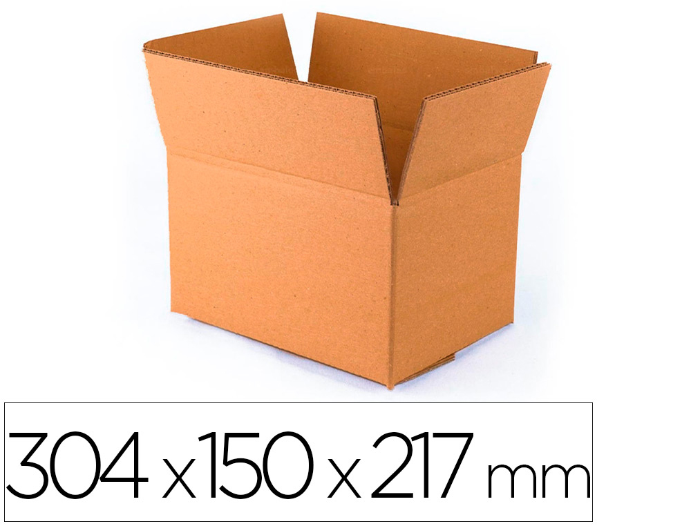 CAJA ARCHIVO DEFINITIVO PLASTICO LIDERPAPEL MARRON 360X260X100 MM