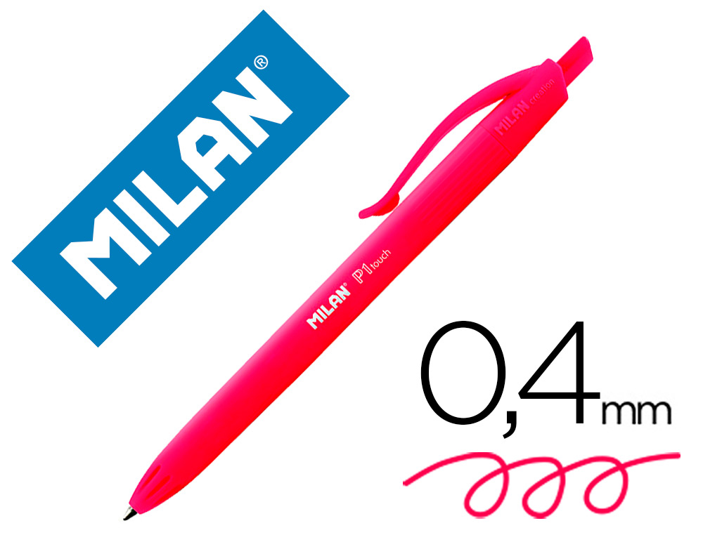 MILAN BOTE 24 BOLIGRAFOS P1 TOUCH COLOURS SURTIDO - 176555124