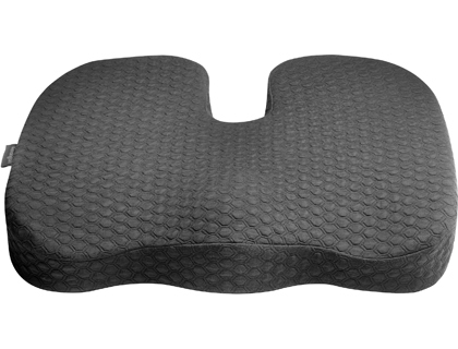 COJIN DE ASIENTO KENSINGTON PREMIUM GEL FRIO NEGRO 7,1X45,9X36,3 CM