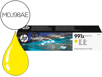 INK-JET HP 991X PAGEWIDE 755DN/MFP774DN/MFP 774DNS/MFP779DN/MFP 779DN/P77740DW/P77750Z/AMARIL