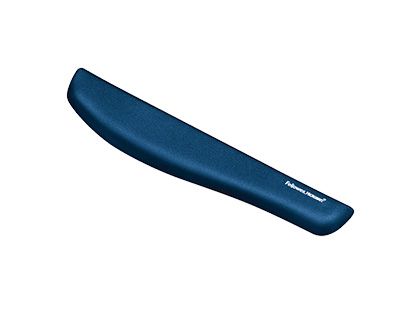 REPOSAMUECAS FELLOWES PARA TECLADO FOAM FUSION PLUSH TOUCH AZUL 25X460X81 MM