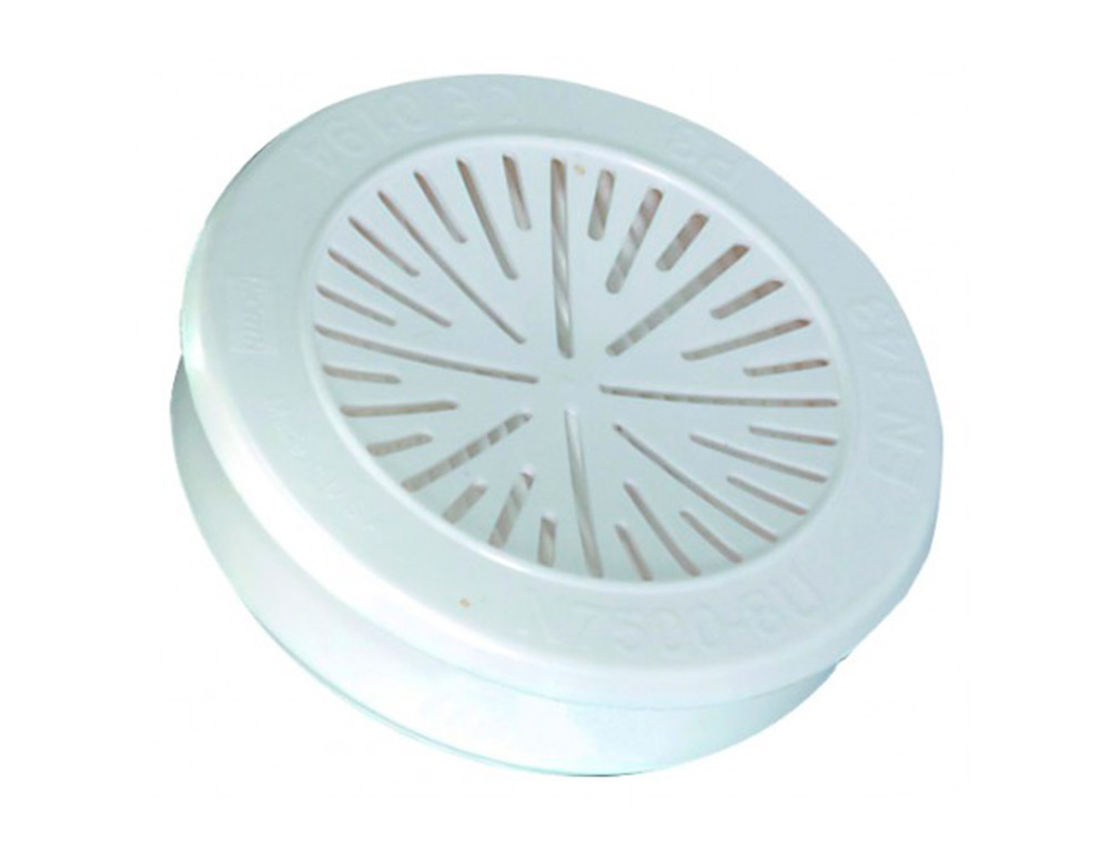 FILTRO PARA MASCARA BAYONETA FARU P3 ABS Y PAPEL FIBRA DE VIDRIO CAJA DE 4 UNIDADES