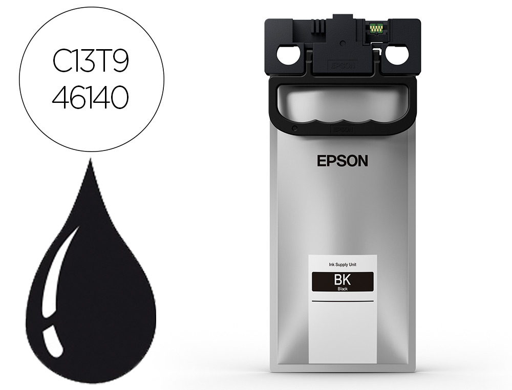 INK-JET EPSON WF-C5X90 SERIES INK XXL NEGRO  10000