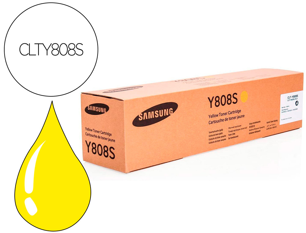 TONER HP SAMSUNG AMARILLO STANDARD X4300LX / X4250LX / X4220RX CLTY808S/ELS