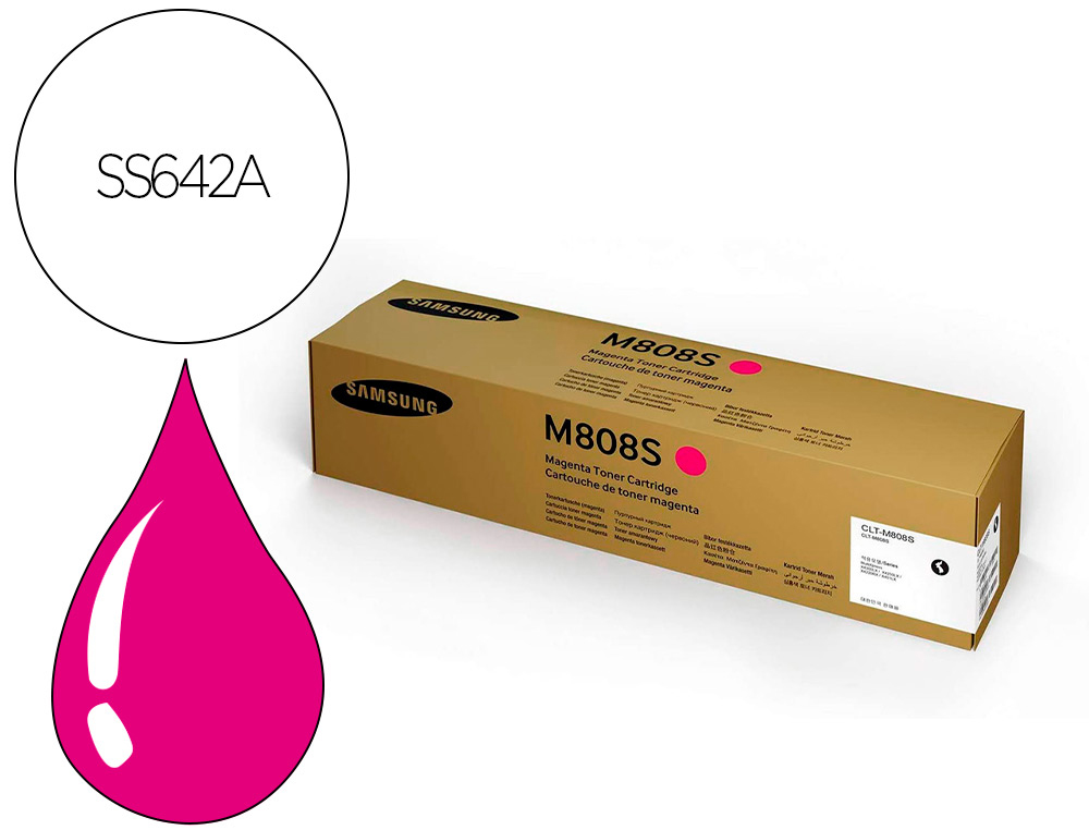 TONER HP SAMSUNG MAGENTA STANDARD X4300LX / X4250LX / X4220RX (CLTM808S/ELS)