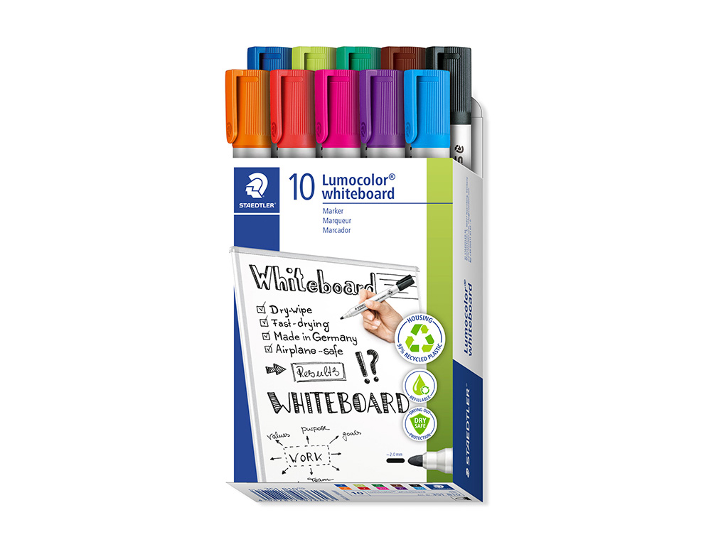 Staedtler rotulador permanente lumocolor punta fina «F» – Carlin