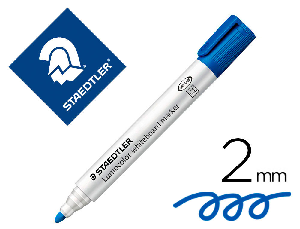 Rotulador permanente Staedtler Lumocolor Negro 0.6 mm - LOAN Papeleria