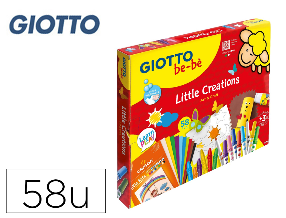 SET CREATIVO GIOTTO BE-BE LITTLE CREATIONS