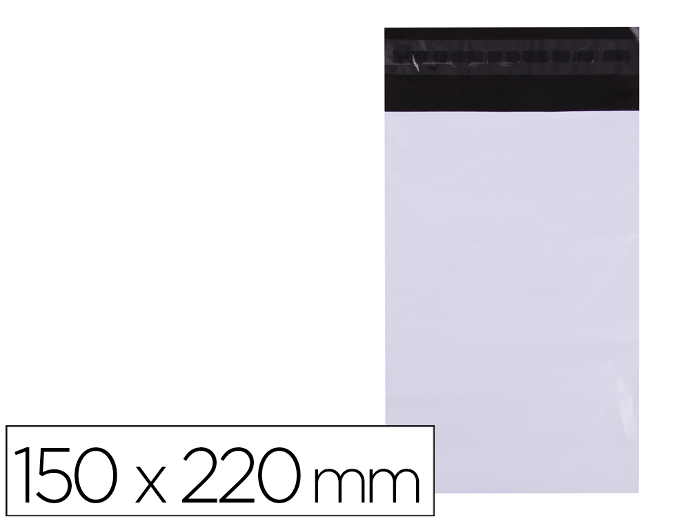 BOLSA PLASTICO AUTOCIERRE ADHESIVO APLI OPACA 150X220 MM PAQUETE DE 50 UNIDADES
