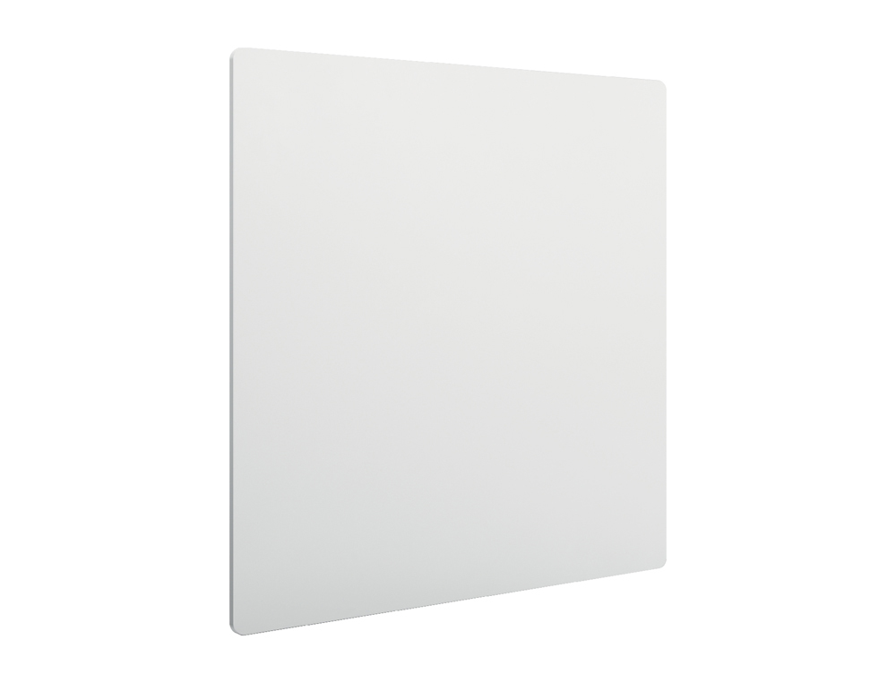 PIZARRA BLANCA NOBO MODULAR SIN MARCO ACERO MAGNETICA 450X450 MM