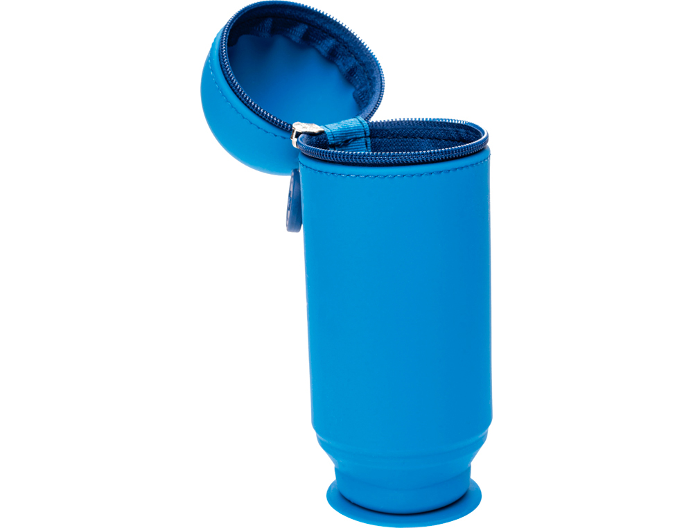 BOLSO PORTATODO HOOP UP SILICONA EXPOSITOR DE 12 UNIDADES COLORES SURTIDOS