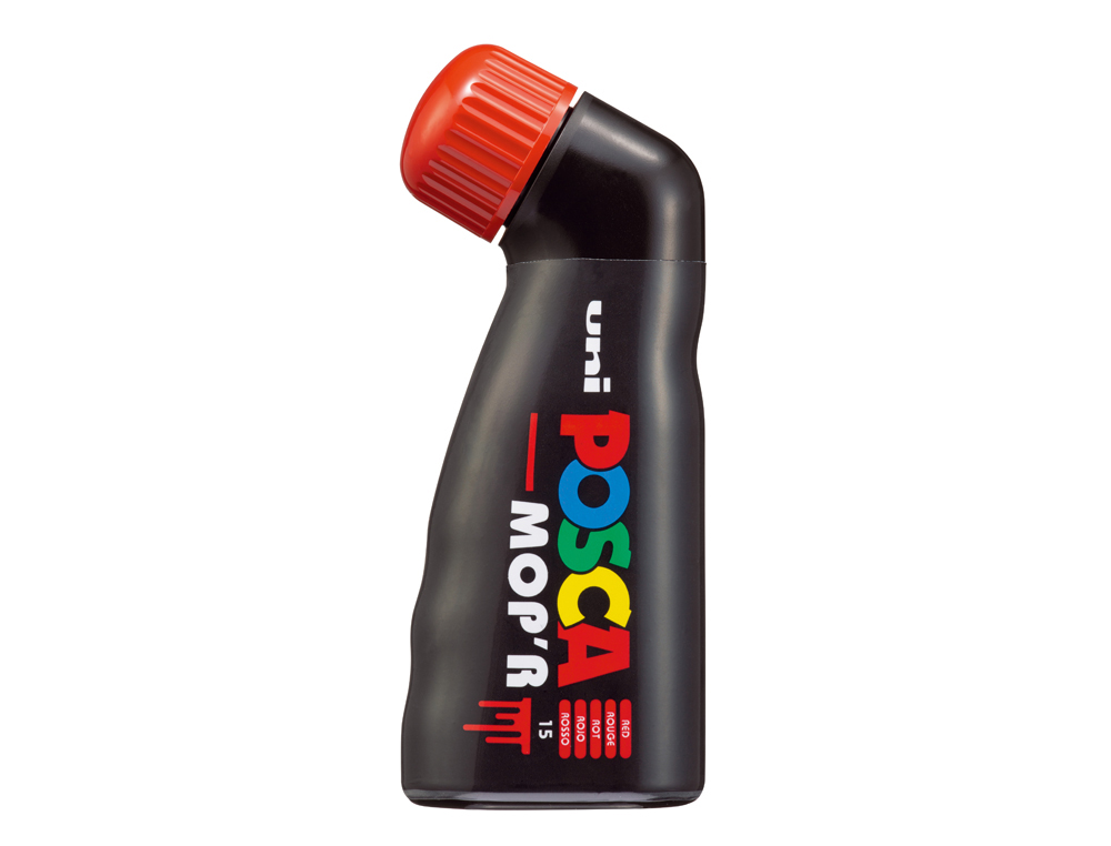 ROTULADOR UNI POSCA MOP R PCM-22 MARCADOR DE PINTURA REDONDA 3-19 MM ROJO