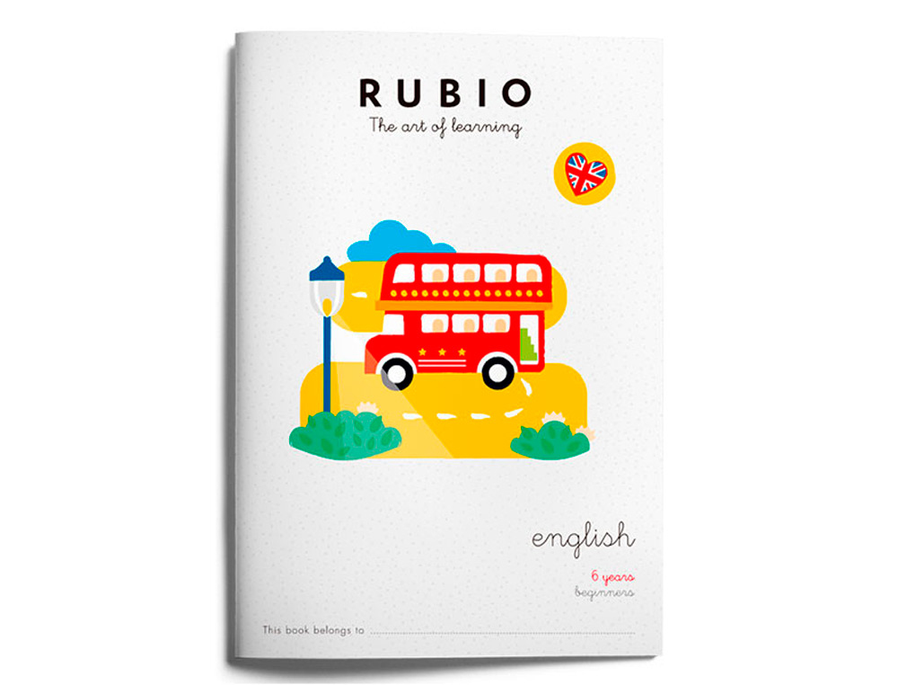 CUADERNO RUBIO ENGLISH 6 YEARS BEGINNERS