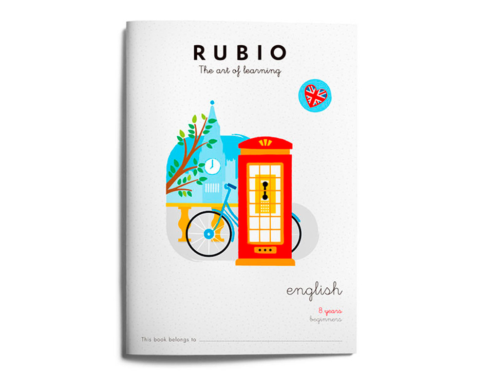 CUADERNO RUBIO ENGLISH 8 YEARS BEGINNERS