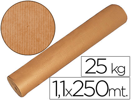 Fabrisa papel embalaje kraft marrón 1 x 50 m. 70 grs. – Carlin