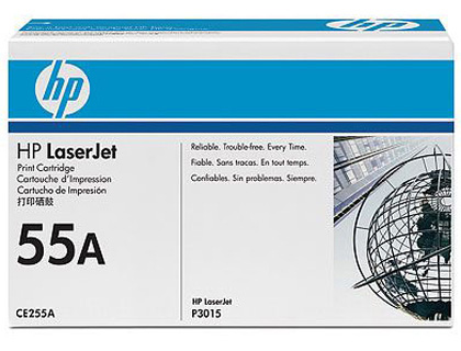 TONER HP 55A NEGRO -6000PAG- P3015X