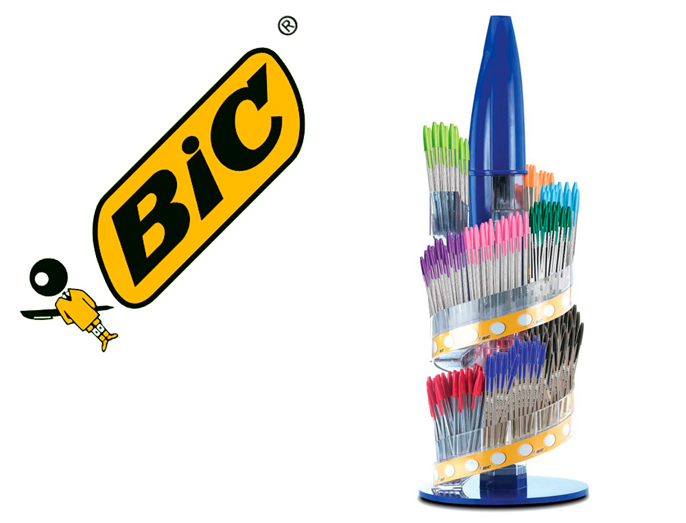 Bic bolígrafo 4 colores Flúo – Carlin Majadahonda Papelería Online