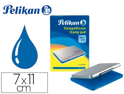 TAMPON PELIKAN N2 AZUL 70X110 MM