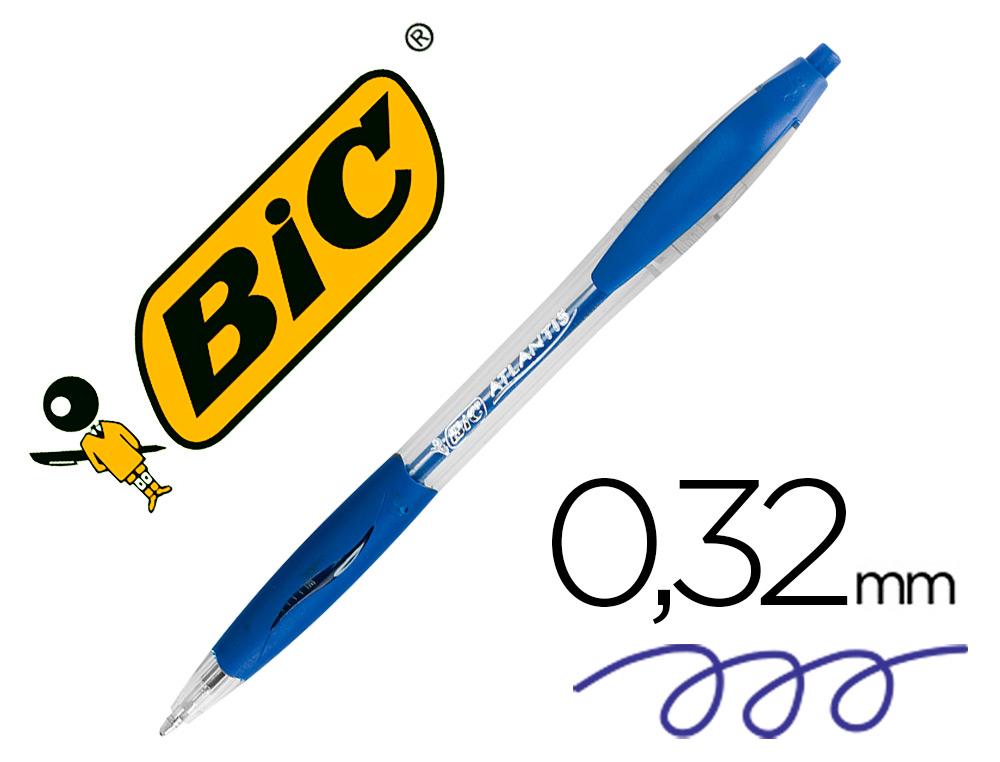 boligrafo bic naranja azul capuchón cerrado año - Compra venta en  todocoleccion