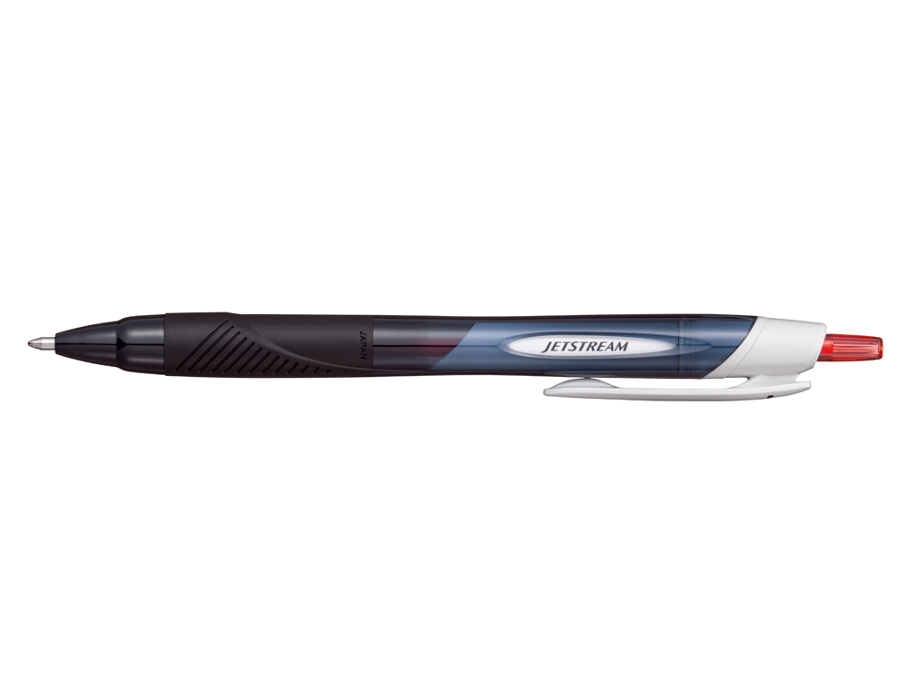 BOLIGRAFO UNI-BALL JETSTREAM SPORT RETRACTIL SXN-150E TINTA HIBRIDA ROJO