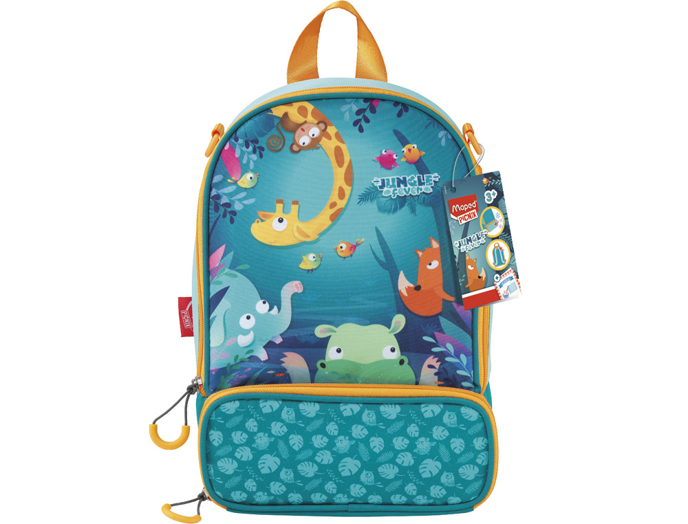 MOCHILA ISOTERMICA MAPED JUNGLE FEVER 7,1 L