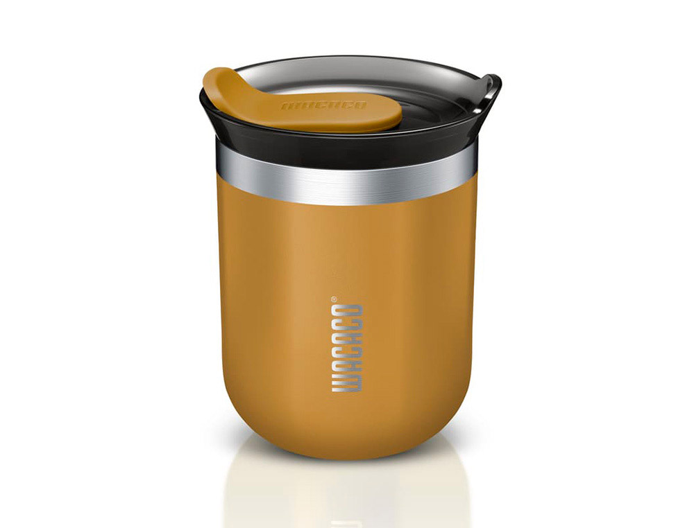 TAZA TERMO WACACO OCTAROMA 180 ML AMARILLO
