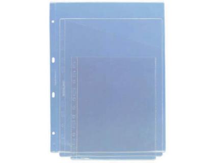 FUNDA GRAFOPLAS PVC DIN A4 CORTE DIAGONAL 4 TALADROS 100 MICRAS