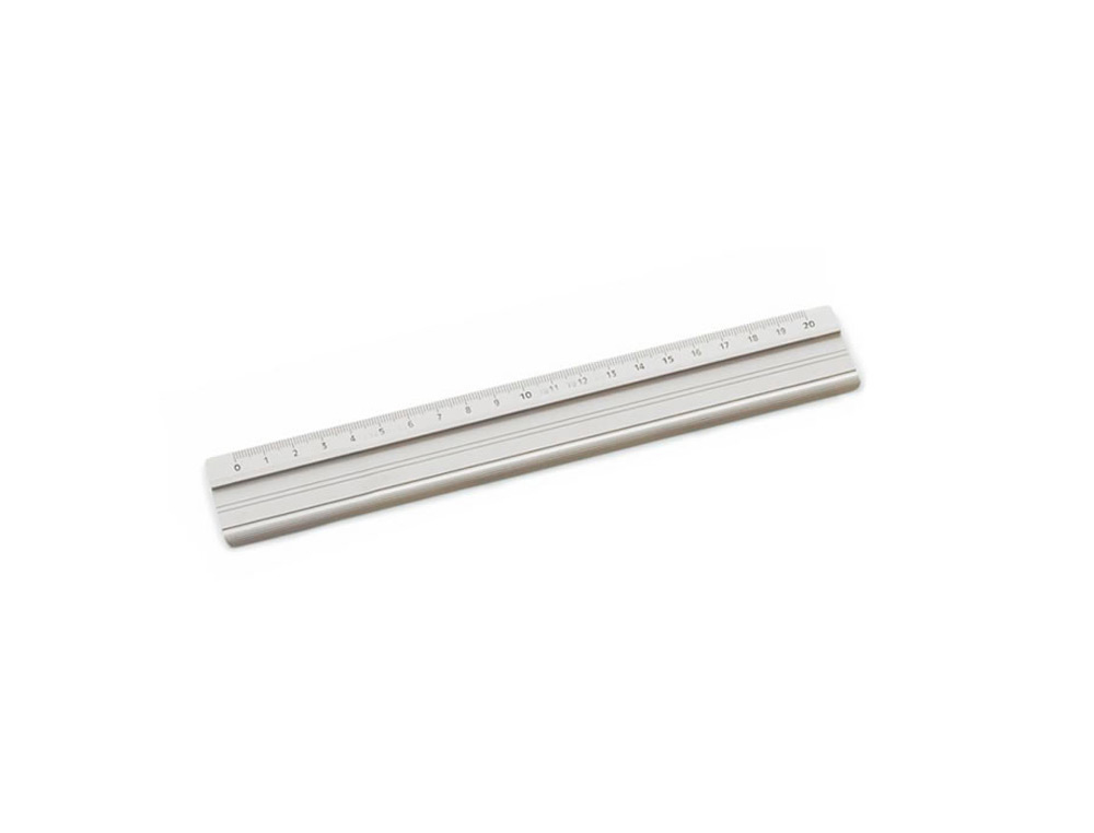 REGLA FAIBO ALUMINIO 20 CM