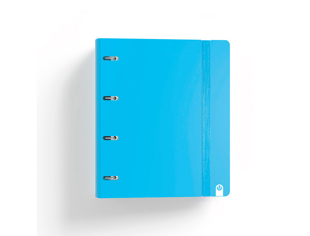 CARPETA CARPEBLOCK CARCHIVO DIN A4 FOAM CON RECAMBIO BONUS 360 SOFT STYLE COLOR AZUL