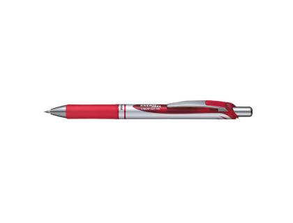 BOLIGRAFO PENTEL ENERGEL DE LUXE RETRACTIL 0,7 MM TINTA GEL ROJO