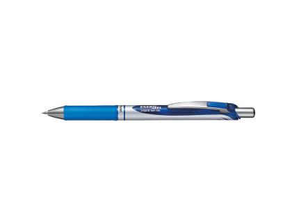 BOLIGRAFO PENTEL ENERGEL DE LUXE RETRACTIL 0,7 MM TINTA GEL AZUL