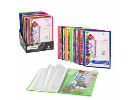BOLSA CARCHIVO 10 FUNDAS ESPIRAL