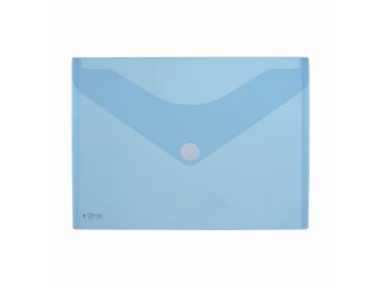 CARPETA OFFICE BOX DOSSIER V-LOCK BROCHE POLIPROPILENO DIN A4+ AZUL