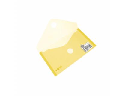 CARPETA OFFICE BOX DOSSIER V-LOCK BROCHE POLIPROPILENO 130X225 MM AMARILLO