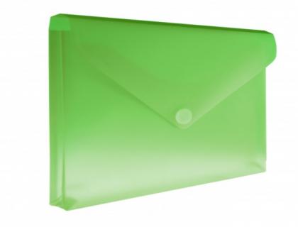 CARPETA OFFICE BOX DOSSIER V-LOCK BROCHE POLIPROPILENO DIN A4+ CON FUELLE VERDE