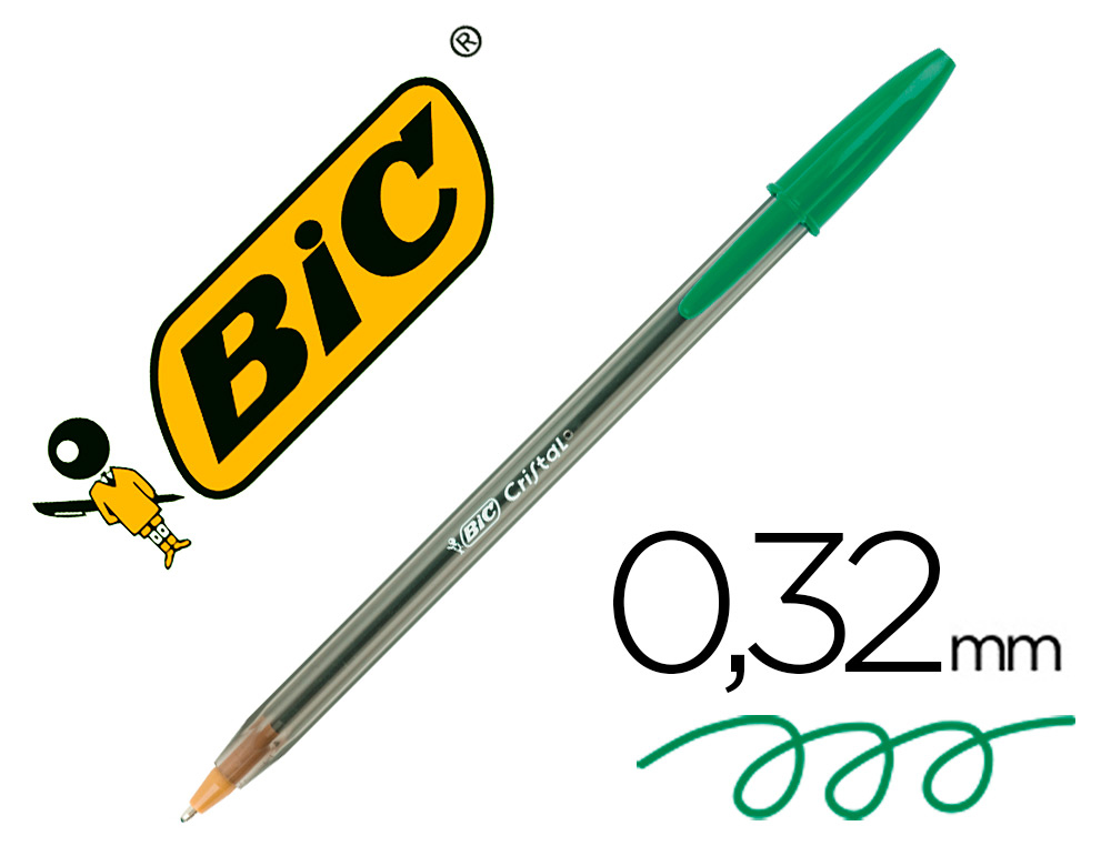 Bolígrafo Bic naranja rojo - Ofiespaña tu papelería online