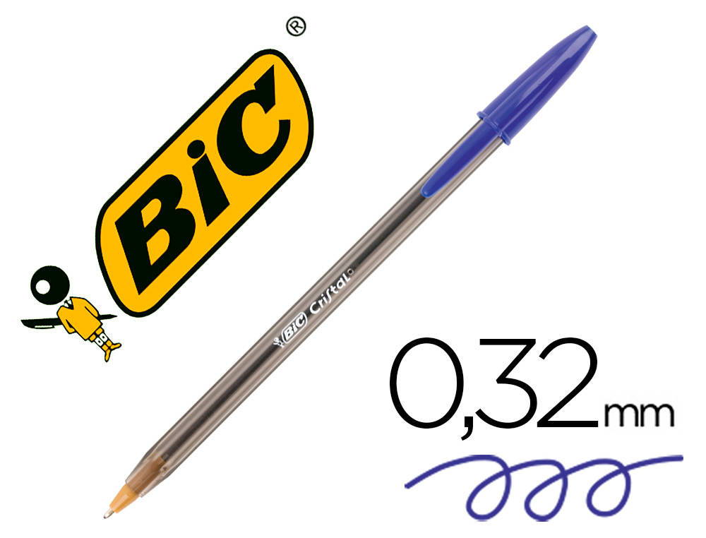 Bolis BIC de dos colores