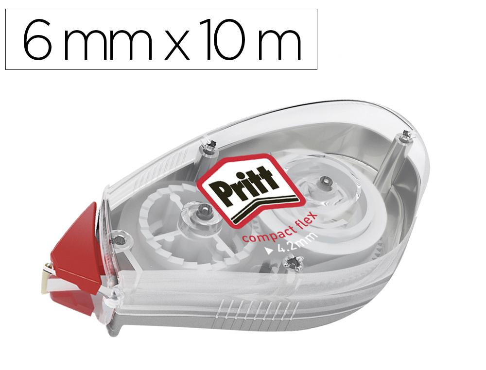 CORRECTOR PRITT ROLLER COMPACT 6 MM X 10 MT