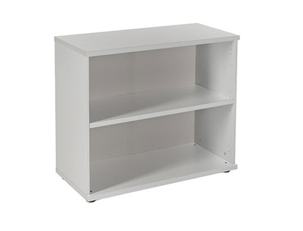 ARMARIO ROCADA CON DOS ESTANTES SERIE STORE 78X90X45 CM ACABADO AN02 GRIS/GRIS