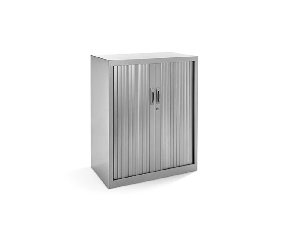 ARMARIO METALICO ROCADA DOS PUERTAS TIPO PERSIANA INCLUYE DOS BALDA SERIE STORE 105X80X45 CM ACABADO AC00