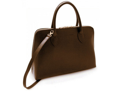 MALETIN PARA PORTATIL ZERIMAR PIEL VACUNO MARRON CON CREMALLERA ASAS Y CORREA 26X37X12CM