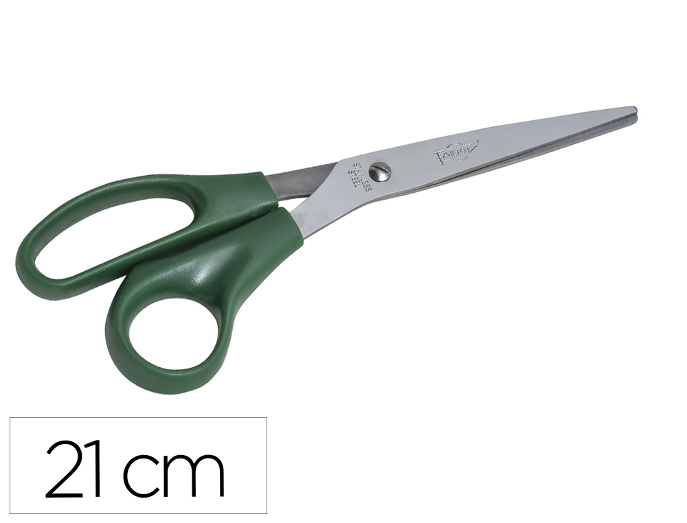 TIJERA OFICINA FAIBO ACERO INOXIDABLE 21 CM EMPUADURA ERGONOMICA