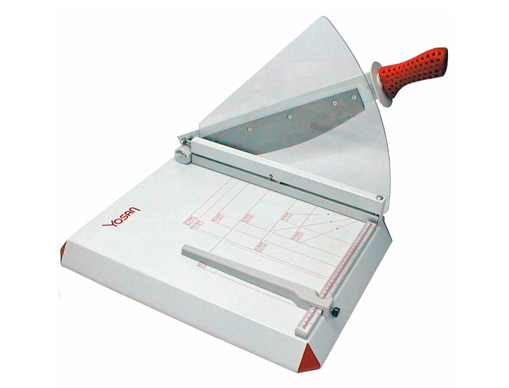 CIZALLA YOSAN 35 METALICA DE PALANCA PISON AUTOMATICO DIN A4 CON PANTALLA PROTECTORA